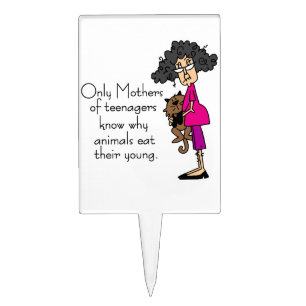 Mothers of Teenagers Cake Topper