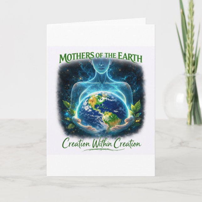 Mothers of the Earth Greeting Card (Front)
