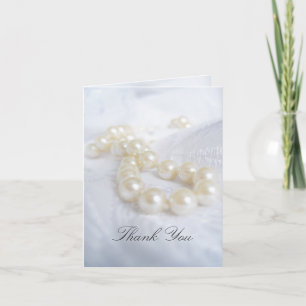 Mother's Pearls Letterpress Thank You Card
