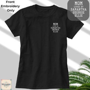 Mother's Personalised Embroidered Shirt