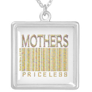 Mothers: Priceless - Barcode - Necklace