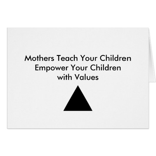 Mothers Teach Your Children Empower Your Children (Front Horizontal)