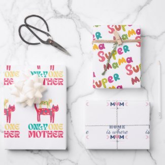 Mother's Touch Gift Wrap Trio