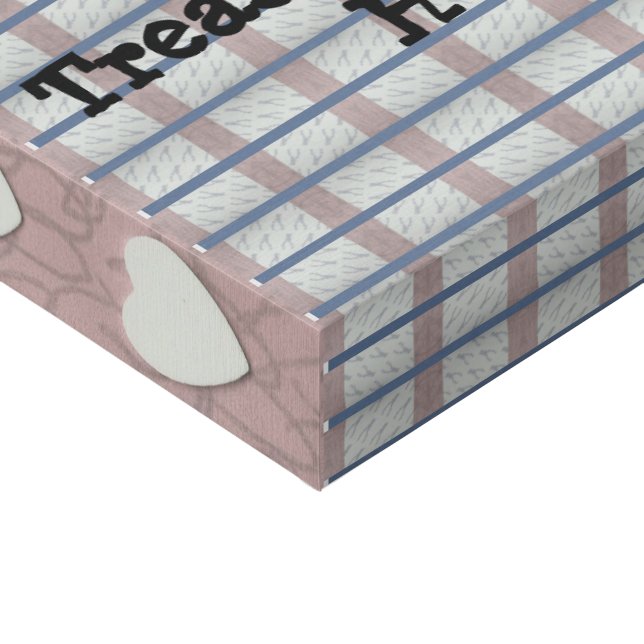 Mothers Treasure Faux Canvas Print (Corner)