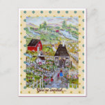 MOTHER'S VISION housewarming invitation