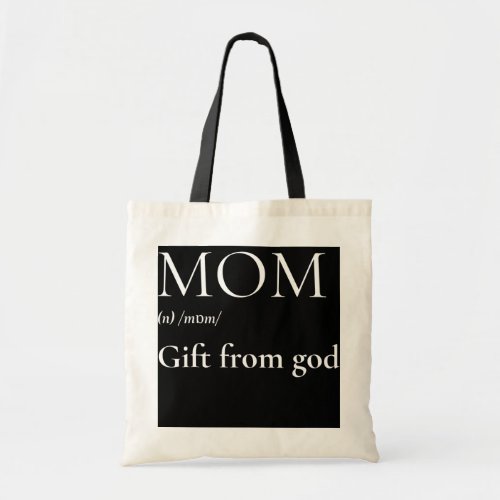 Mothersdaygift For Mom Mom Definition Gift From Tote Bag