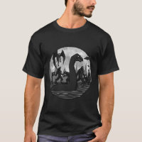 Mothman Bigfoot Loch Ness Monster Aliens Ufo Fun C