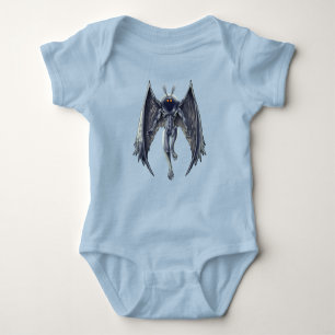 Mothman Cryptid Creature Baby Bodysuit