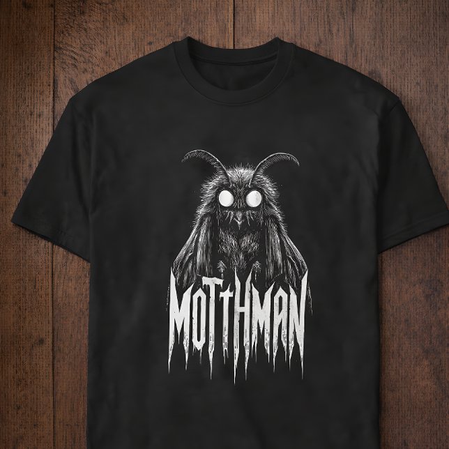 Mothman Cryptid Horror Gothic Paranormal Creature  T-Shirt (Creator Uploaded)