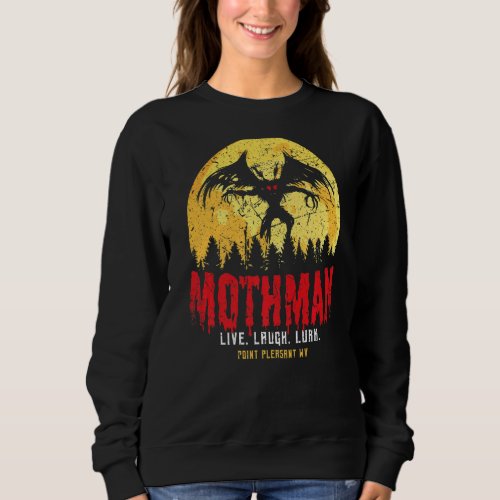 Mothman Cryptid Point Pleasant Sweatshirt