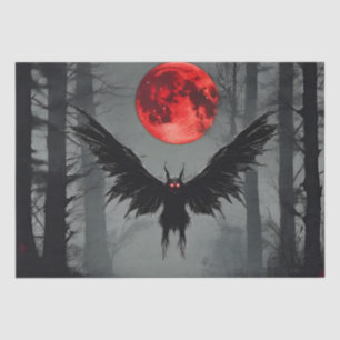 Mothman Decoupage Cryptid Decoupage  Tissue Paper