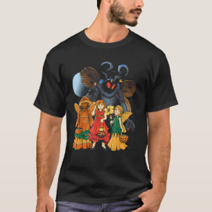 Mothman Halloween Trick or Treating Mothman Crypti T-Shirt