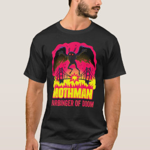 Mothman Harbinger Of Doom Folklore Creepy Cryptid T-Shirt