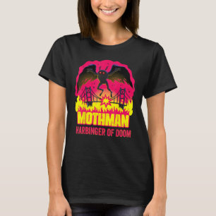 Mothman Harbinger Of Doom Folklore Creepy Cryptid T-Shirt