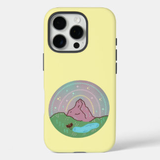 Mothman Home Planet | Cryptid Cosmic Folklore Art iPhone 16 Pro Case