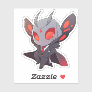 Mothman in a Suit Sticker