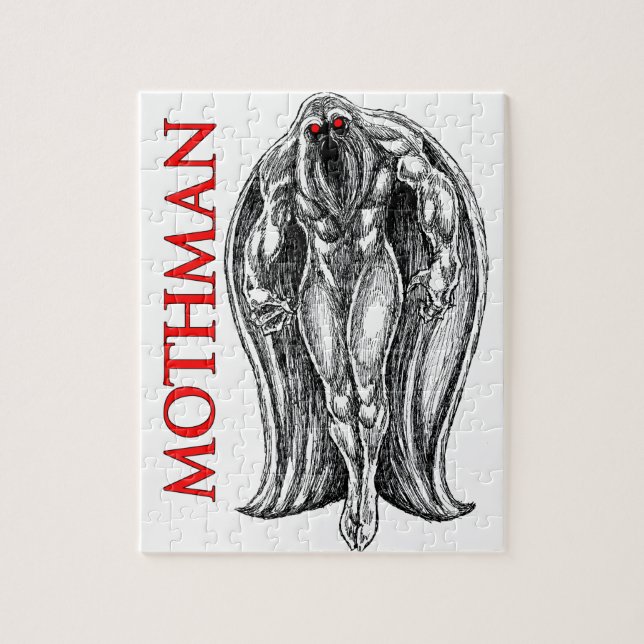 Mothman Jigsaw Puzzle (Vertical)