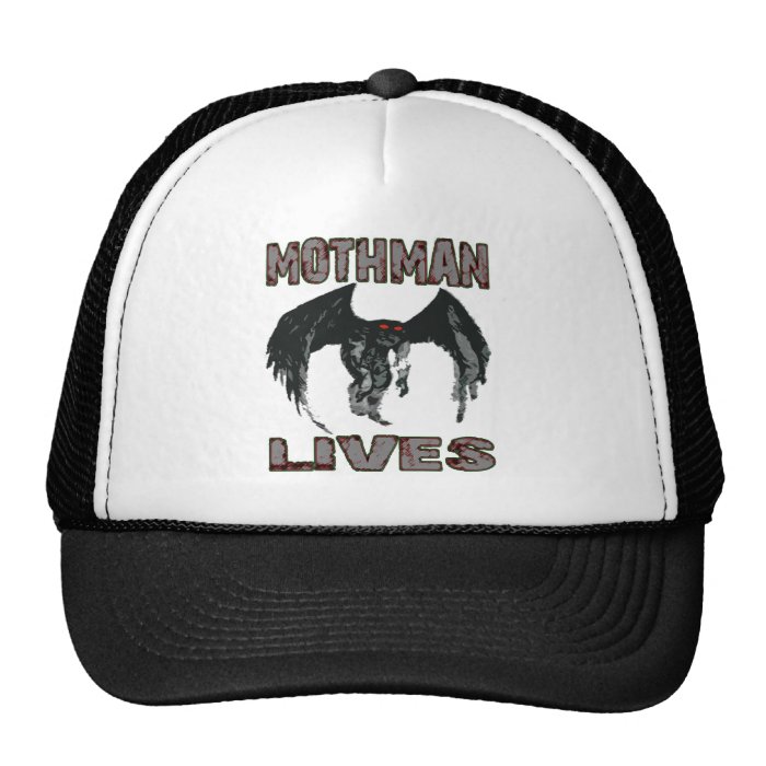 MOTHMAN LIVES MESH HAT