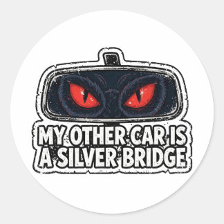 Mothman Meme — Other Car Classic Round Sticker