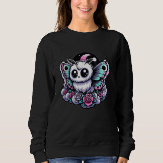Mothman Monster Pastel Goth Creepy Kawaii Menhera Sweatshirt