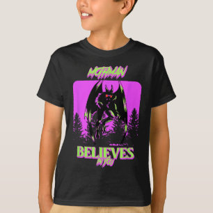 Mothman - Mothman Believes In You Costume Hallowee T-Shirt
