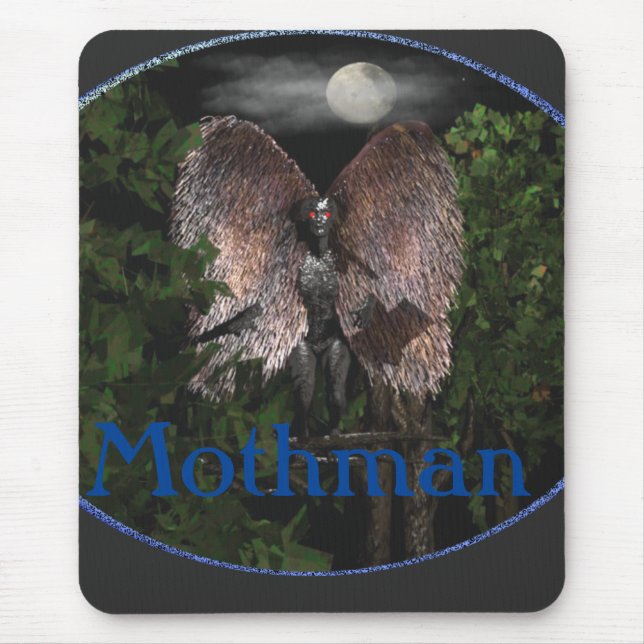 Mothman Mouse Pad (Front)