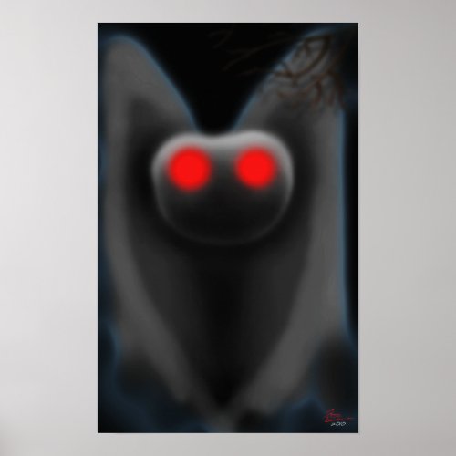 Mothman Poster Print