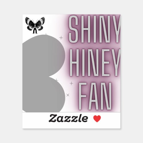 Mothman Shiny Hiney Fan Sticker