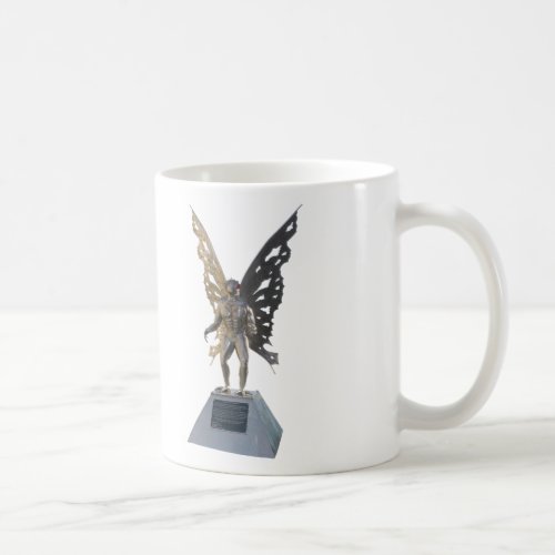 Mothman Statue from Point Pleasant West Virginia Coffee Mug