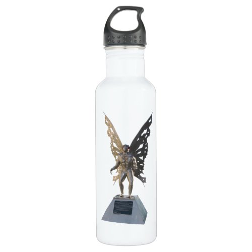 Mothman Statue from Point Pleasant West Virginia Stainless Steel Water Bottle