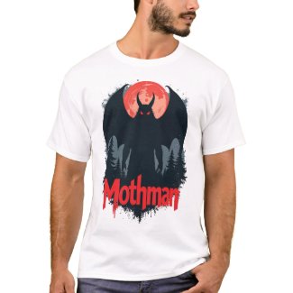 Mothman T-Shirt – West Virginia Cryptid Legend Tee