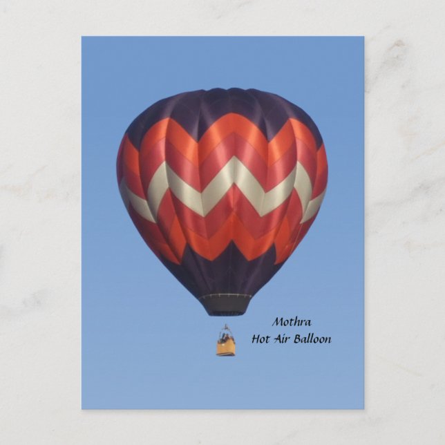 Mothra Hot Air Balloon Postcard (Front)