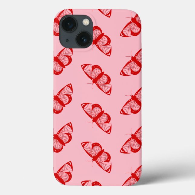 Moths Case-Mate iPhone Case (Back)