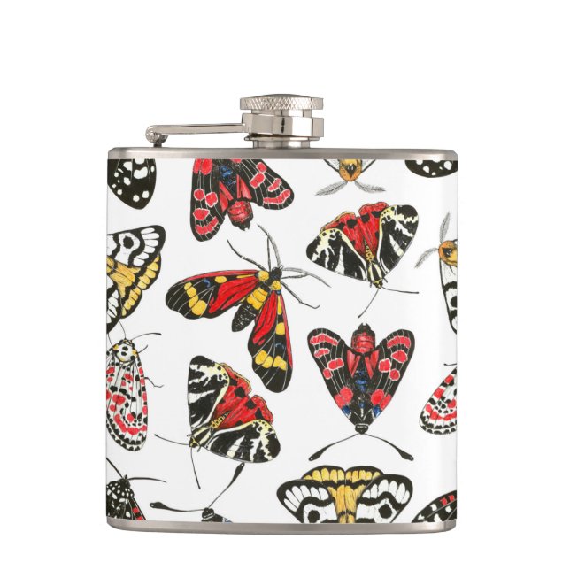 Moths Flask (Front)