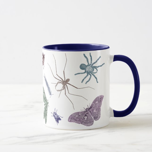 Moths, Insects and Spiders - Entomologist' Bug Mug (Right)