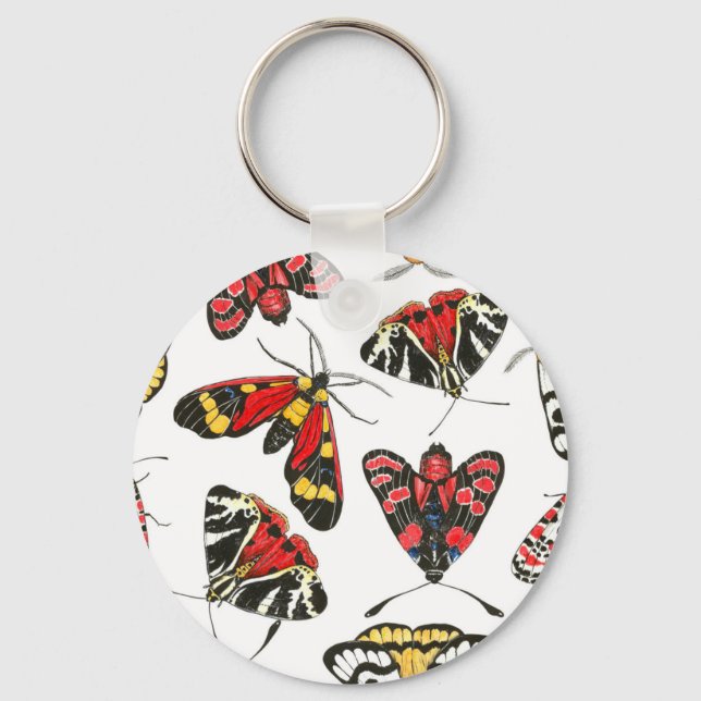 Moths Keychain (Front)