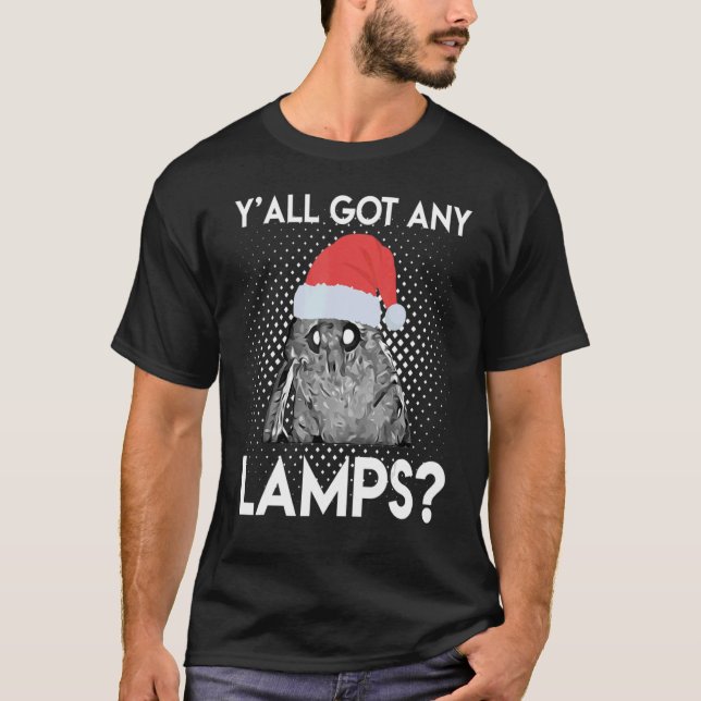 Moths Meme with christmas has Lamp xmas holiday T-Shirt (Front)