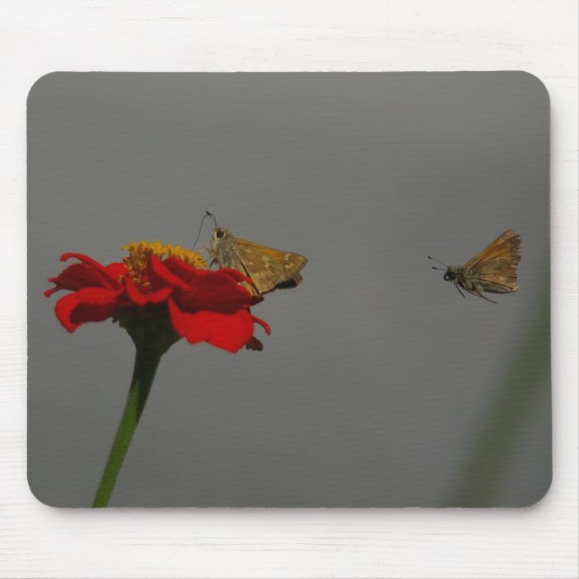 Moths Mouse Pad (Front)