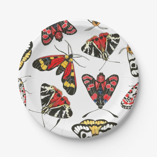 Moths Paper Plates (Front)
