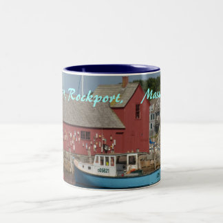 Motif #1 Blue Boat mug