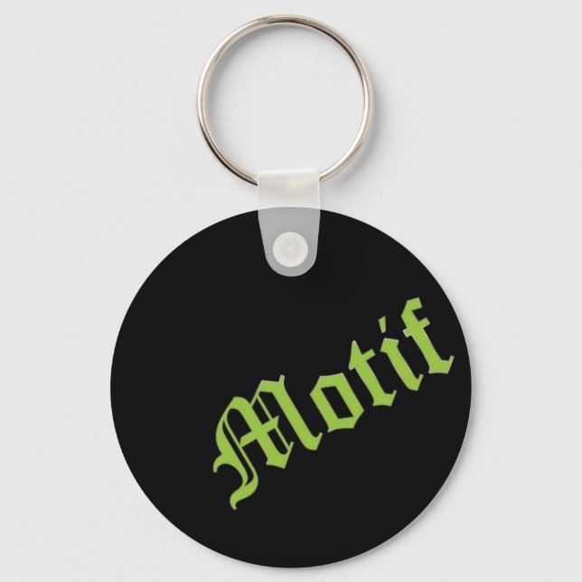 Motif - Customized Keychain (Front)