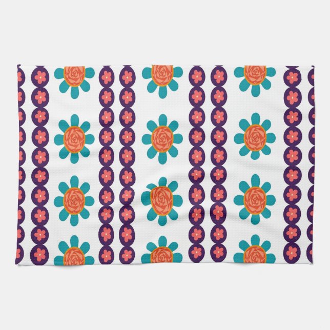 Motion Bloom Symphony   Kitchen Towel (Horizontal)