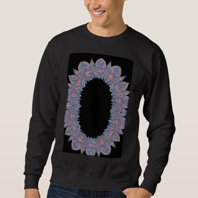 Motion Blur Basic Sweatshirt (Front)