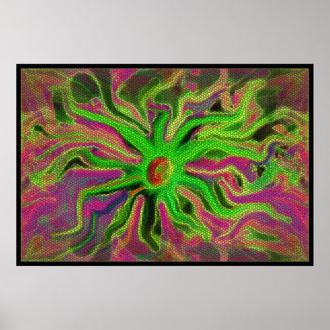 motion flower poster (Front)