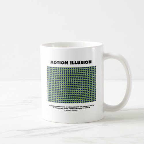 Motion Illusion Optical Illusion Coffee Mug