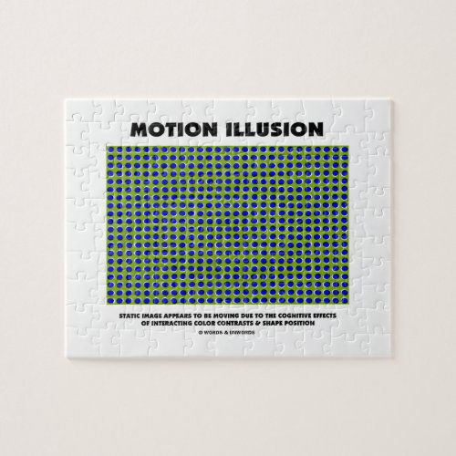 Motion Illusion Optical Illusion Jigsaw Puzzle