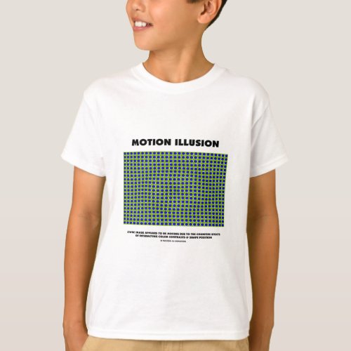 Motion Illusion Optical Illusion T_Shirt