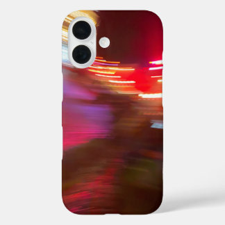 Motion of party lights iPhone 16 case