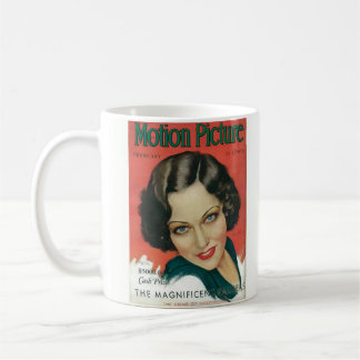 Motion Picture February 1931 Gloria Swanson cover Coffee Mug