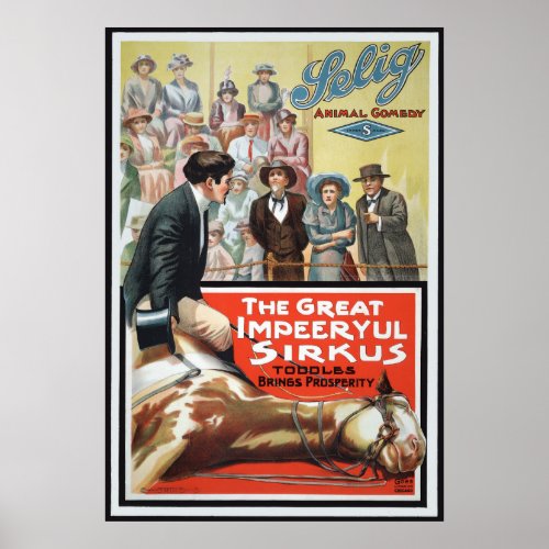 Motion Picture For The Great Impeeryul Sirkus Poster